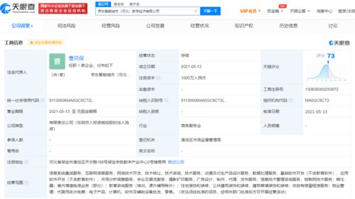 京東云計算在河北成立數字經濟新公司 深耕數據處理服務，賦能區域數字化轉型